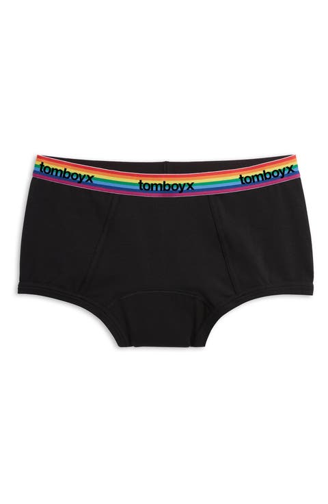 First Line Stretch Cotton Period Boyshorts (Regular & Plus Size)