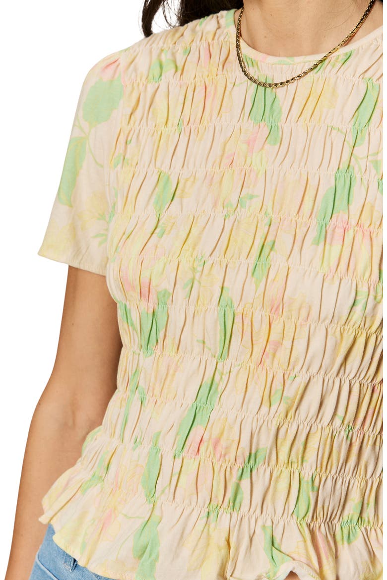 Better Together Smocked Top, Alternate, color, GENTLE LILY YELLOW
