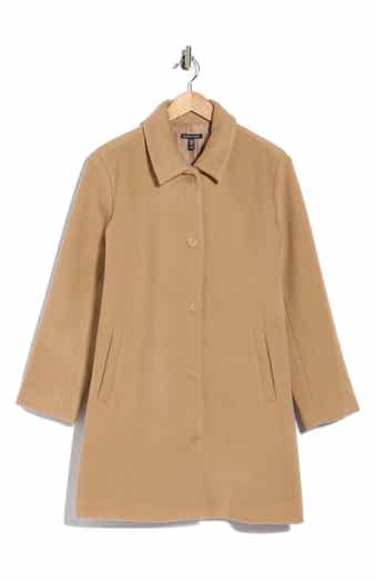 Herringbone Wool Coat