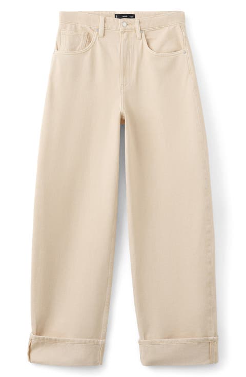 Cuffed Balloon Jeans (Regular & Plus)