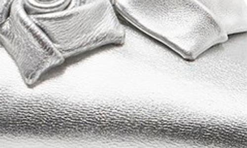 Stuart Weitzman Rosie Pointed Toe Slingback Pump In Silver