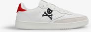 Scalpers Leather Side Skull Ford Sneakers