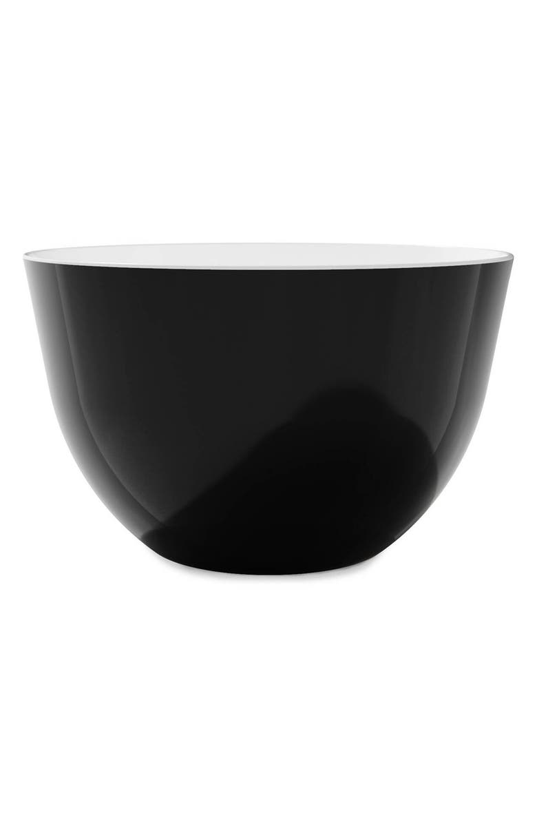 TREBONN Melamine Pile Bowl, Main, color, Black
