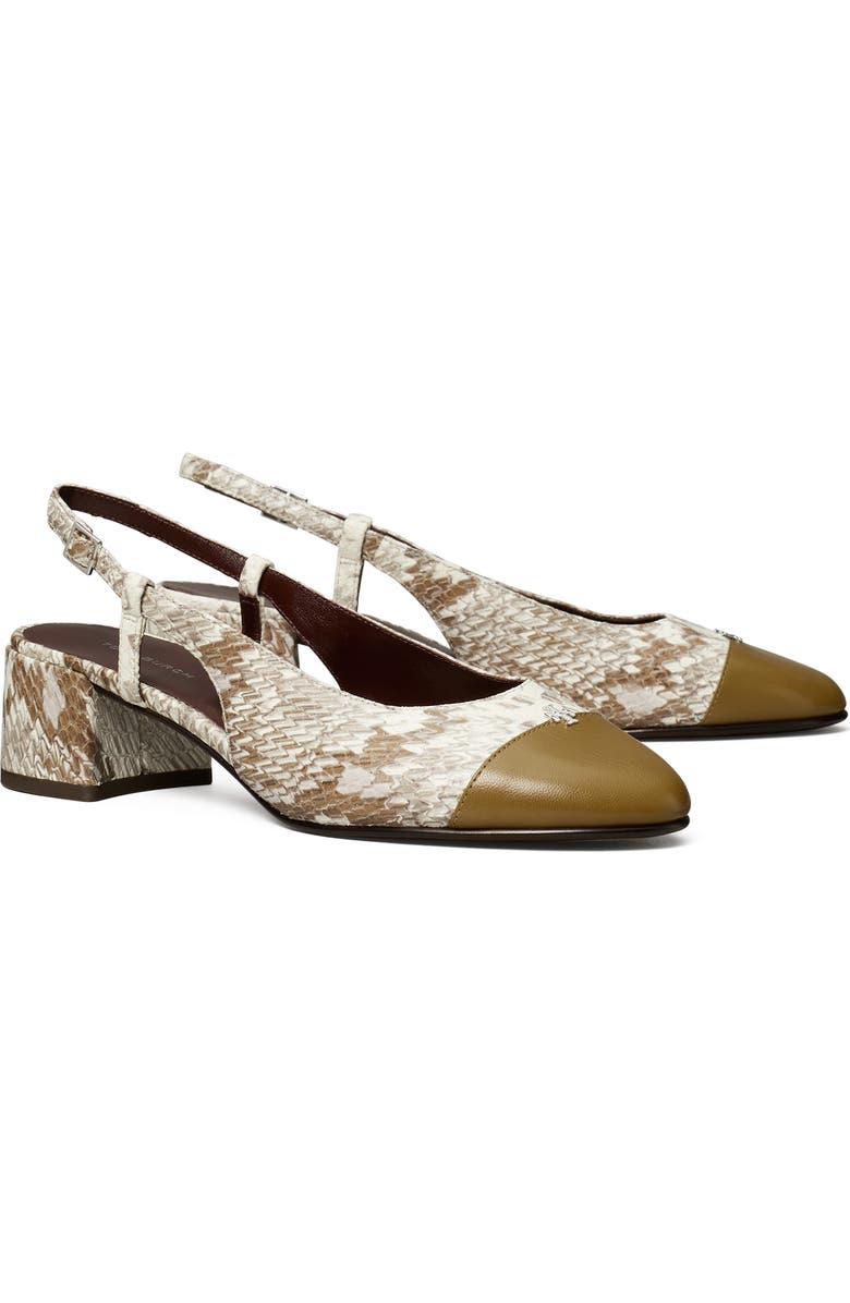 Tory Burch Cap Toe Slingback Pump, Main, color,