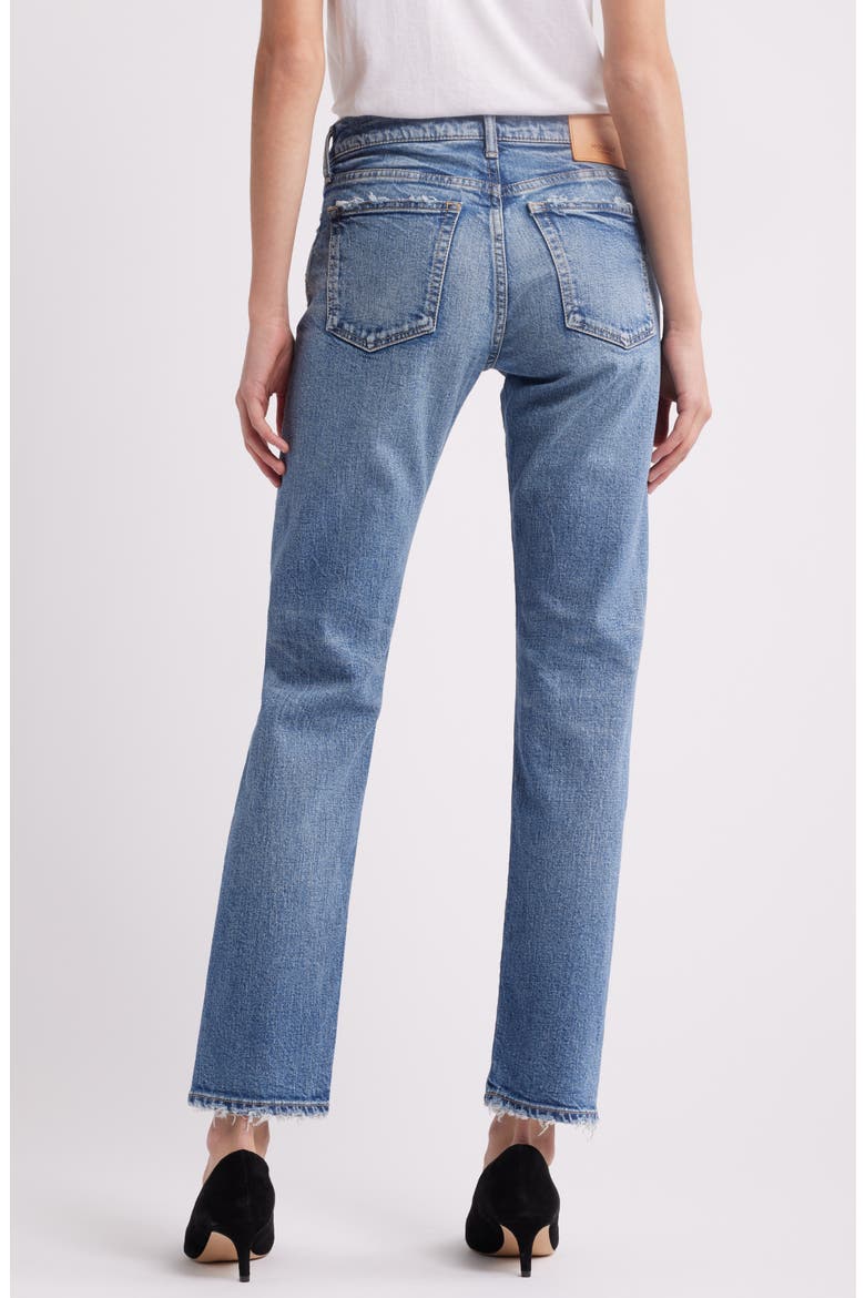 Linden Slim Straight Leg Jeans, Alternate, color, LIGHT BLUE