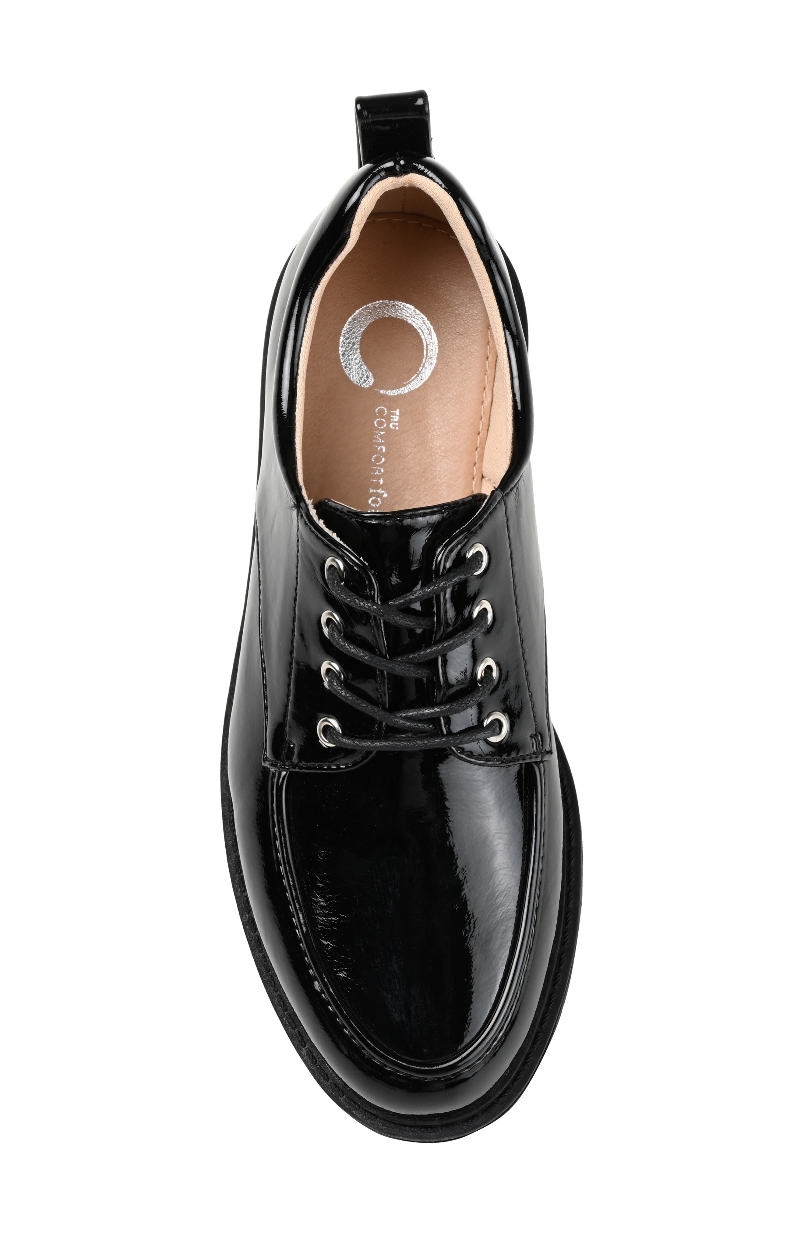 Journee Collection Zina Lug Sole Loafer, Alternate, color, Black