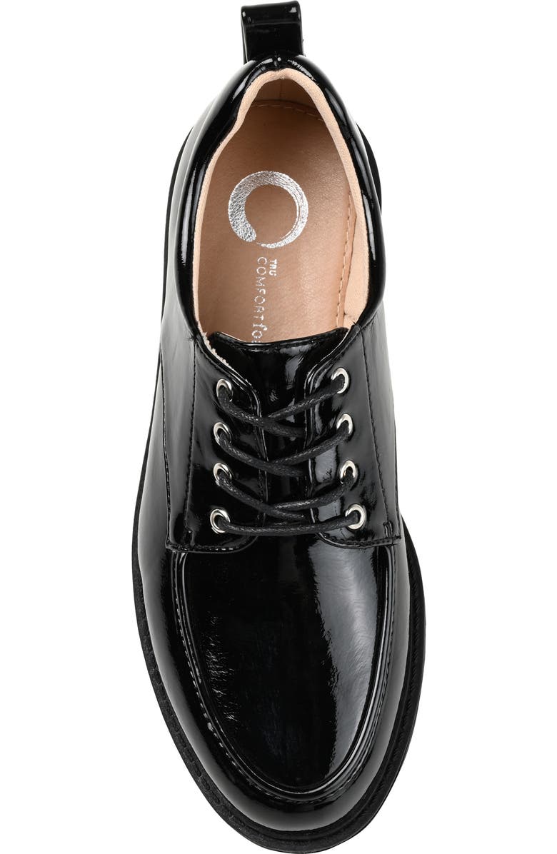 Journee Collection Zina Lug Sole Loafer, Alternate, color, Black