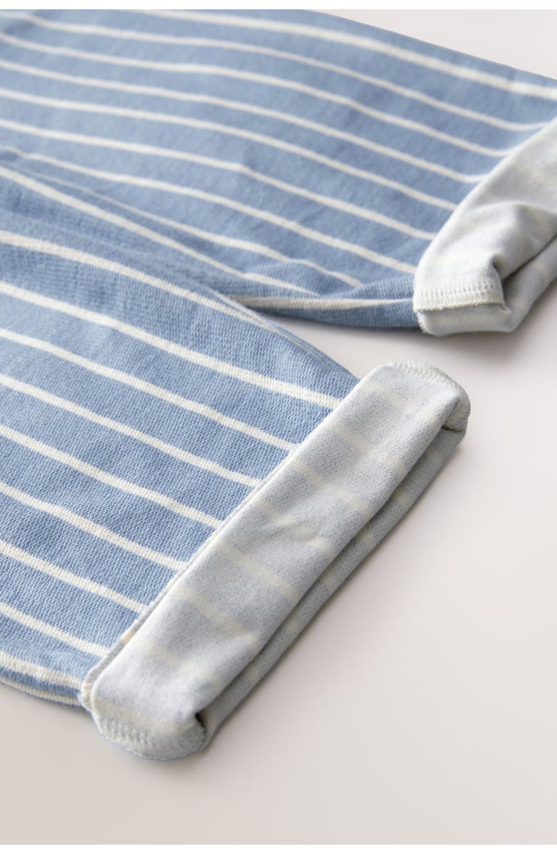 NEXT Kids' Stripe Cuffed Cotton Drawstring Pants, Alternate, color,