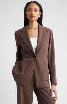 Nordstrom Classic One-Button Blazer
