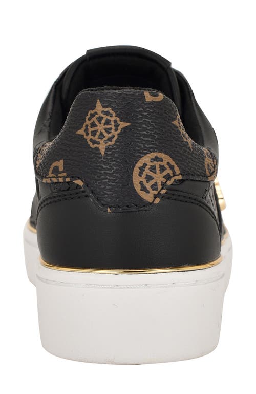 Guess Britz Sneaker In Black