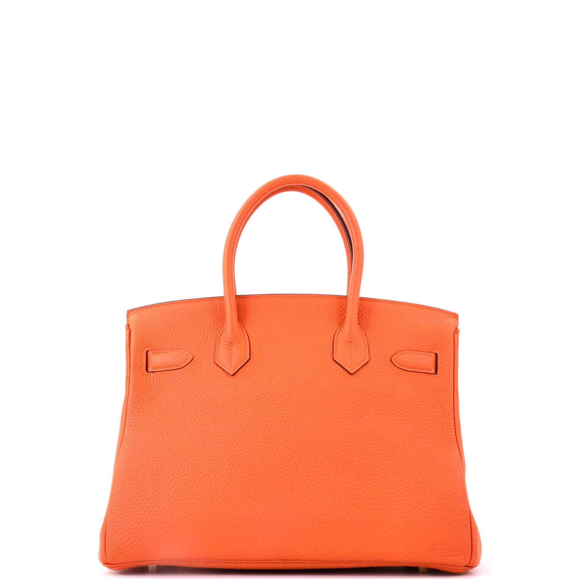 Birkin Handbag Orange Togo with Gold Hardware 30, Alternate, color, Orange