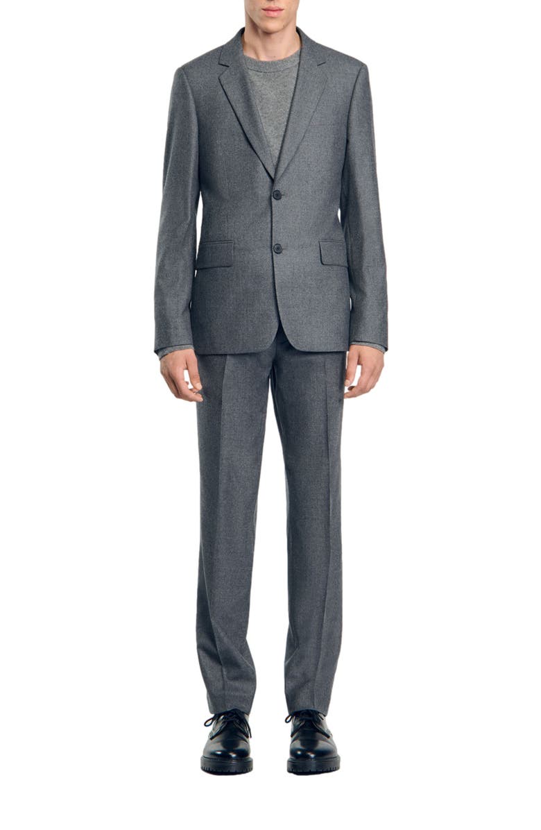 SANDRO Suit jacket, Alternate, color, 