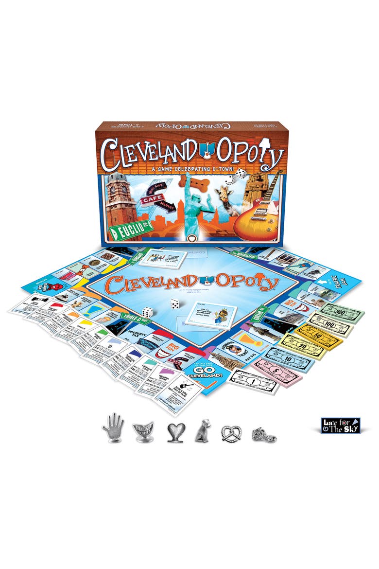 Clevelandopoly Monopoly Board Game, Main, color, Multicolored