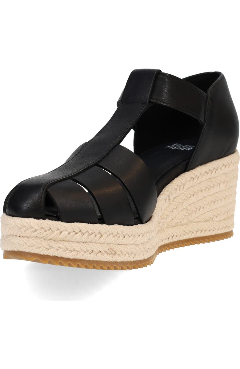 Eileen Fisher Tilly Jute Wedge Fisherman Sandal, Alternate, color,