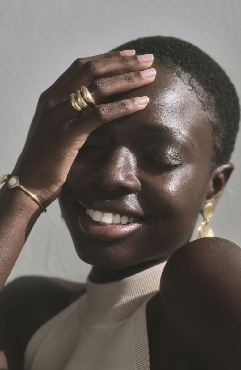 SOKO Set of 3 Fanned Stacking Rings, Alternate, color,