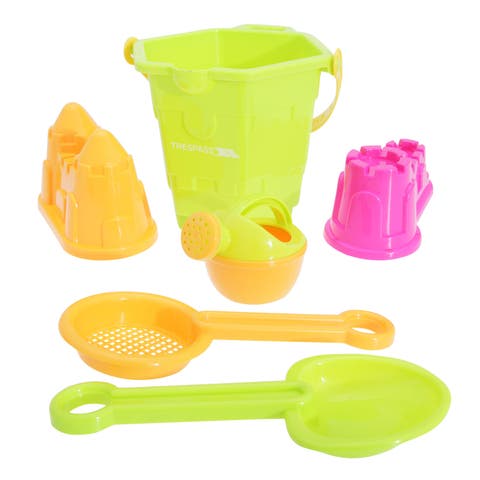 Digga Childrens/kids Plastic Beach Bucket & Spade Set