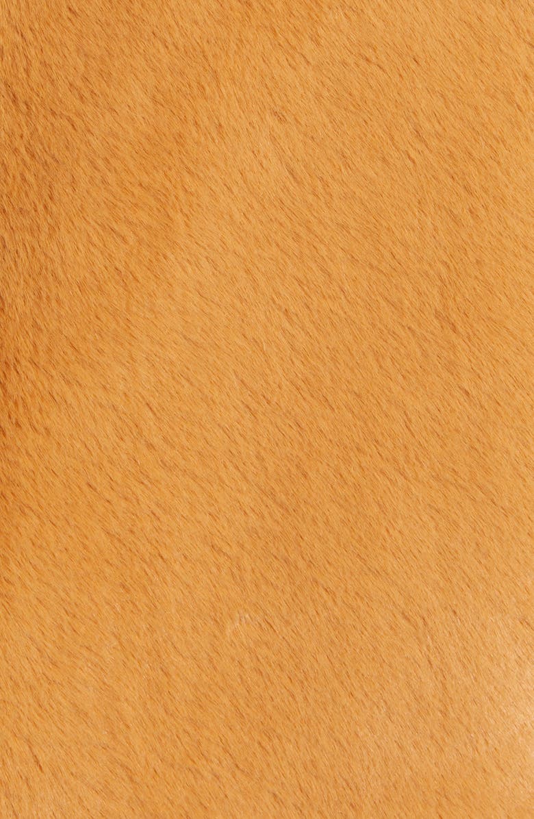 Mural Long Faux Fur Coat, Alternate, color, 