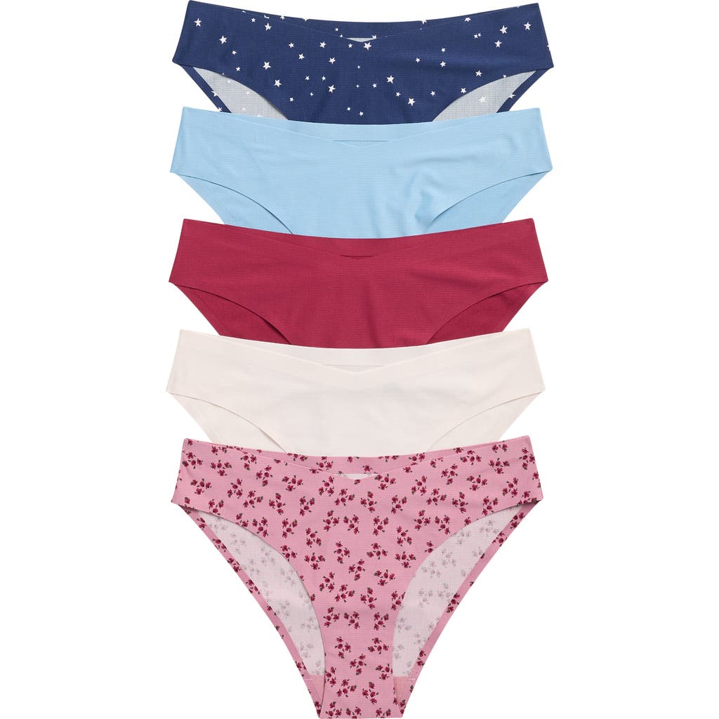Honeydew Assorted 5-pack Hipster Briefs In Multi