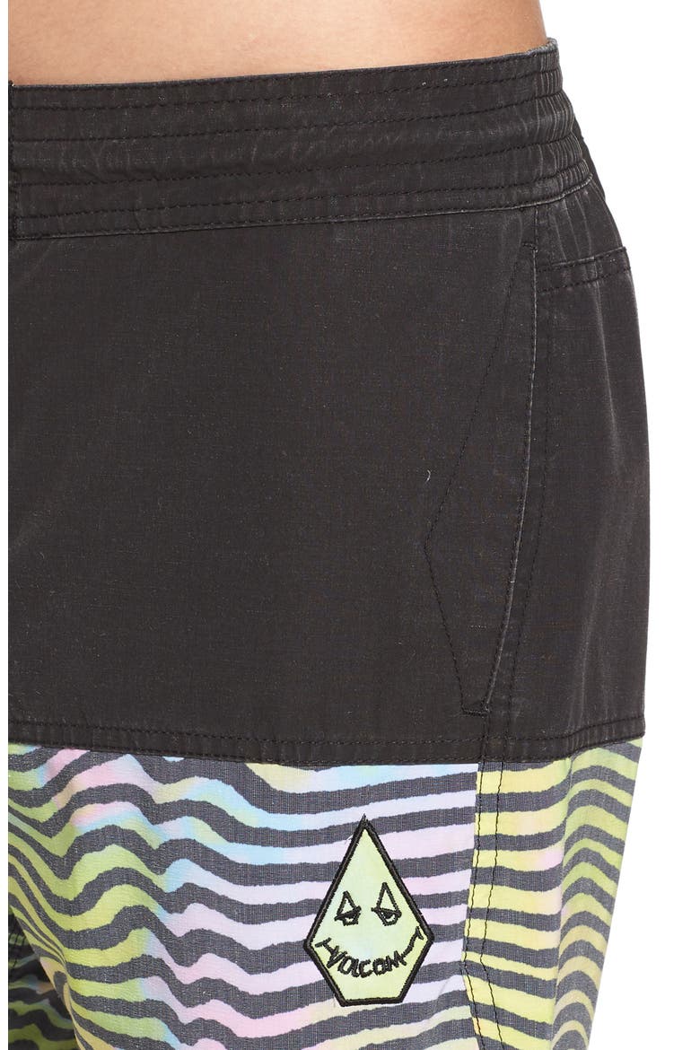 Vibes Half Stoney Board Shorts, Alternate, color, MULTI