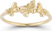 Ember Fine Jewelry 14K Gold Butterfly Ring
