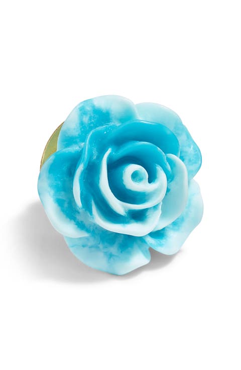 Tie Dye Flower Lapel Pin
