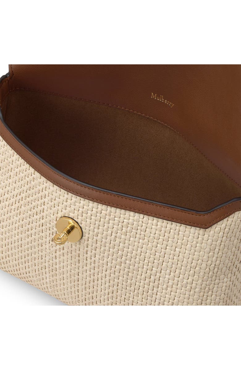 Mulberry Large Darley Cosmetic Pouch, Alternate, color, Ecru-Bright Oak