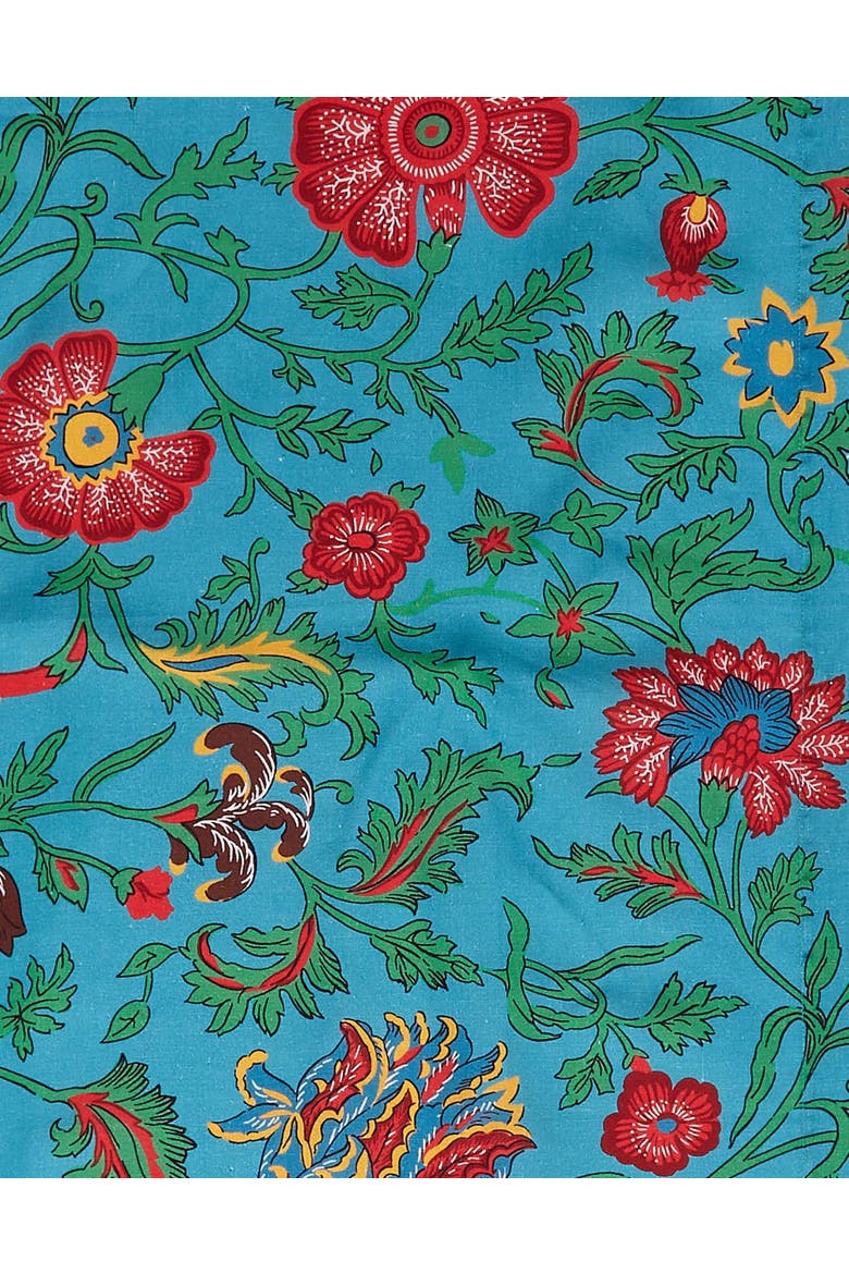 Runner Dragon Flower Turquoise, Alternate, color, Dragon Flower Turquoise
