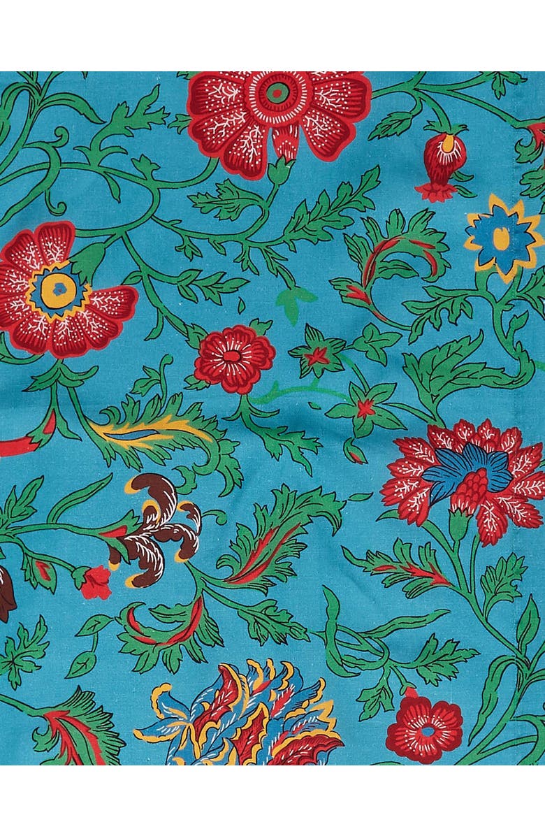 La DoubleJ Runner Dragon Flower Turquoise, Alternate, color, Dragon Flower Turquoise