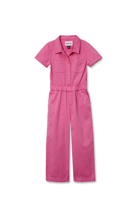 Girls Lightweight Denim Jumpsuit