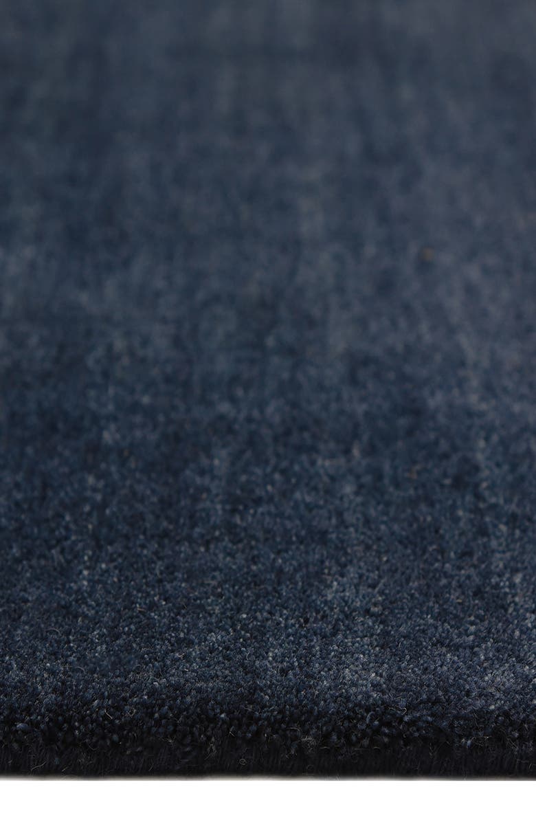 Solo Rugs Zayn Handmade Wool Blend Area Rug, Alternate, color, Blue