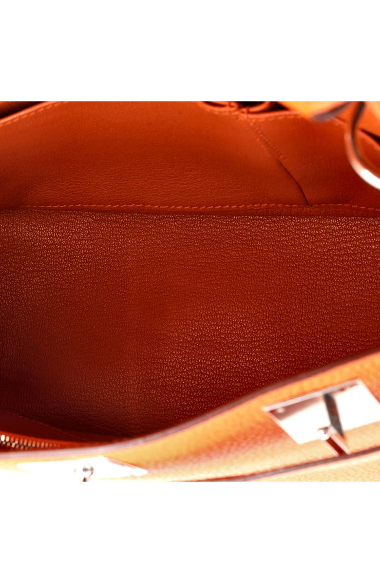 Pre-Owned Hermes Jypsiere Bag Clemence 28, Alternate, color, Orange H
