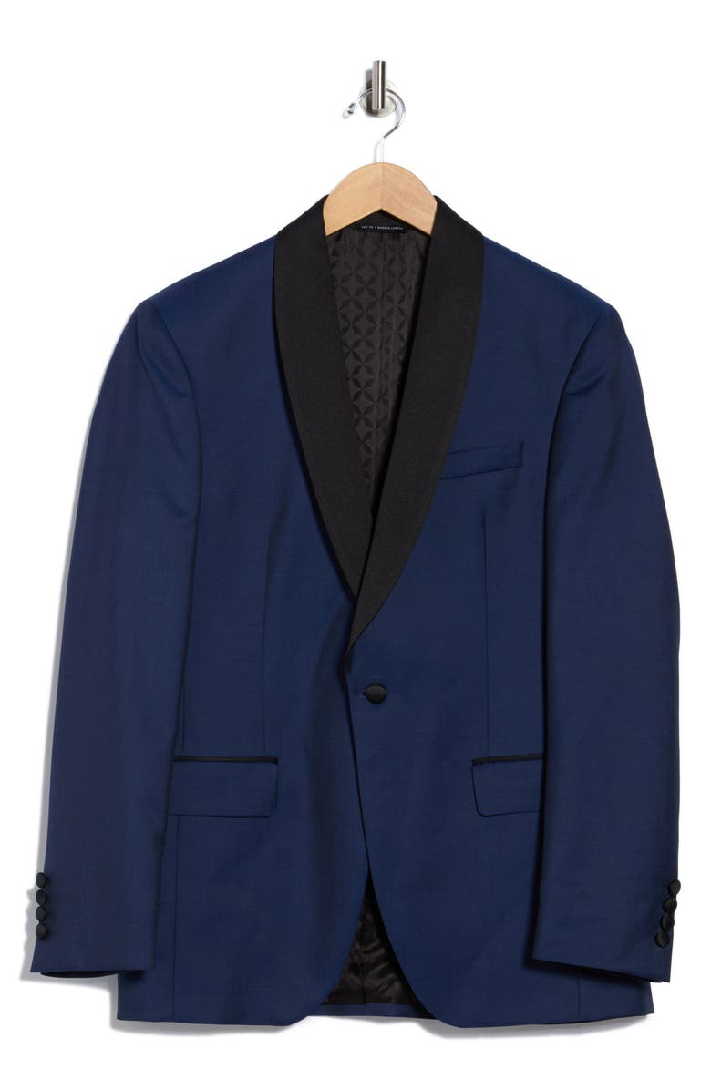 Ted Baker London Jules Tuxedo Jacket, Alternate, color, Navy