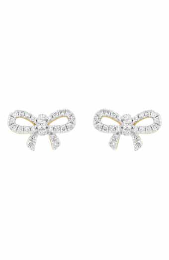 EFFY Diamond Bow Stud Earrings
