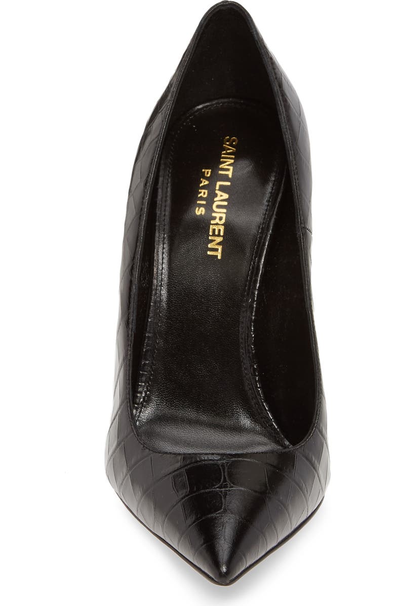 Saint Laurent Opyum YSL Pointy Toe Pump, Alternate, color,