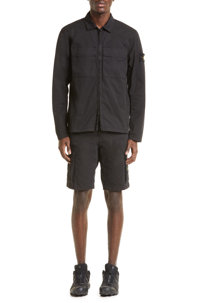 Stone Island Hand Spray Logo Graphic Tee, Alternate, color, 