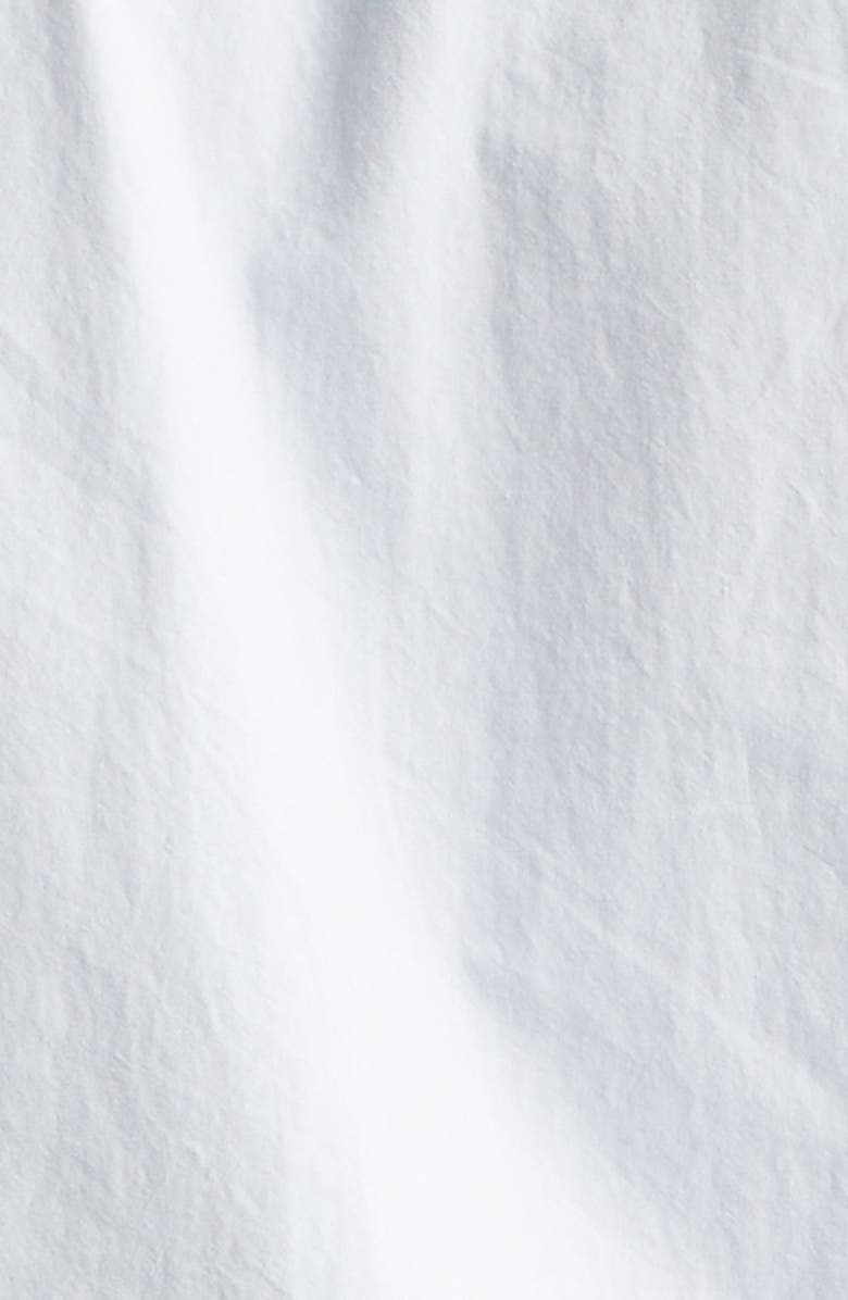 Noah Oversize Short Sleeve Cotton Poplin Button-Up Shirt, Alternate, color, Periwinkle