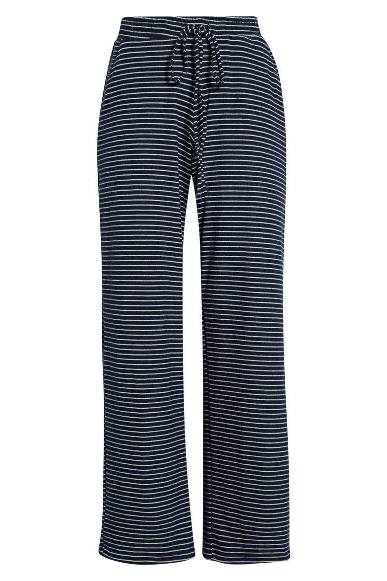 Greer Wide Leg Pants, Alternate, color, NAVY/WHITE