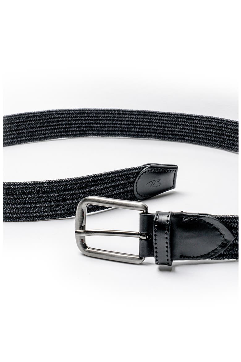 Stirling Woven Belt, Alternate, color, BLACK