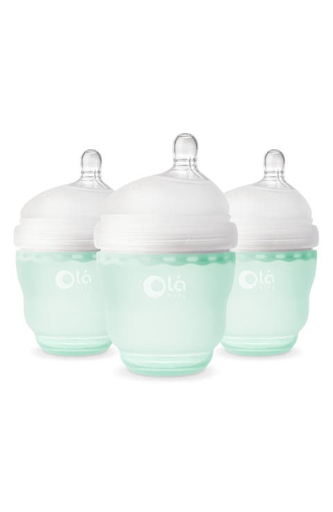 3-Pack GentleBottle 4-Ounce Baby Bottles