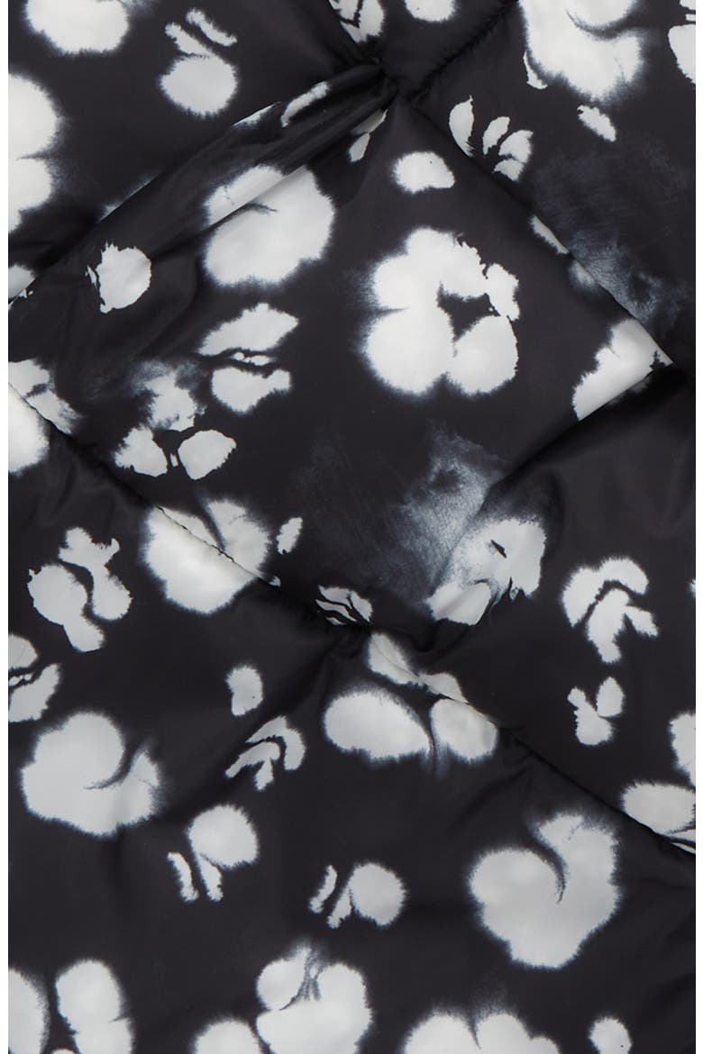 Norlah Nocturnal Puffer Scarf, Alternate, color, BLACK