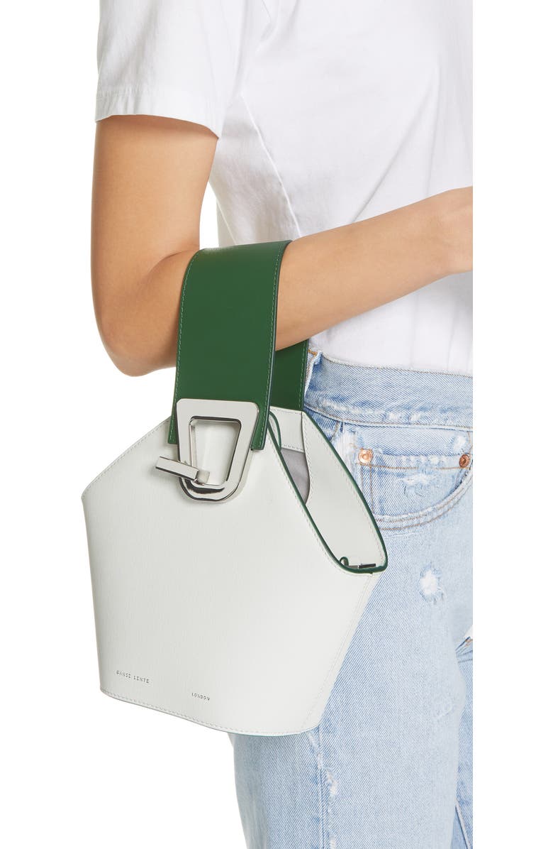 Danse Lente Mini Johnny Leather Bucket Bag, Alternate, color,