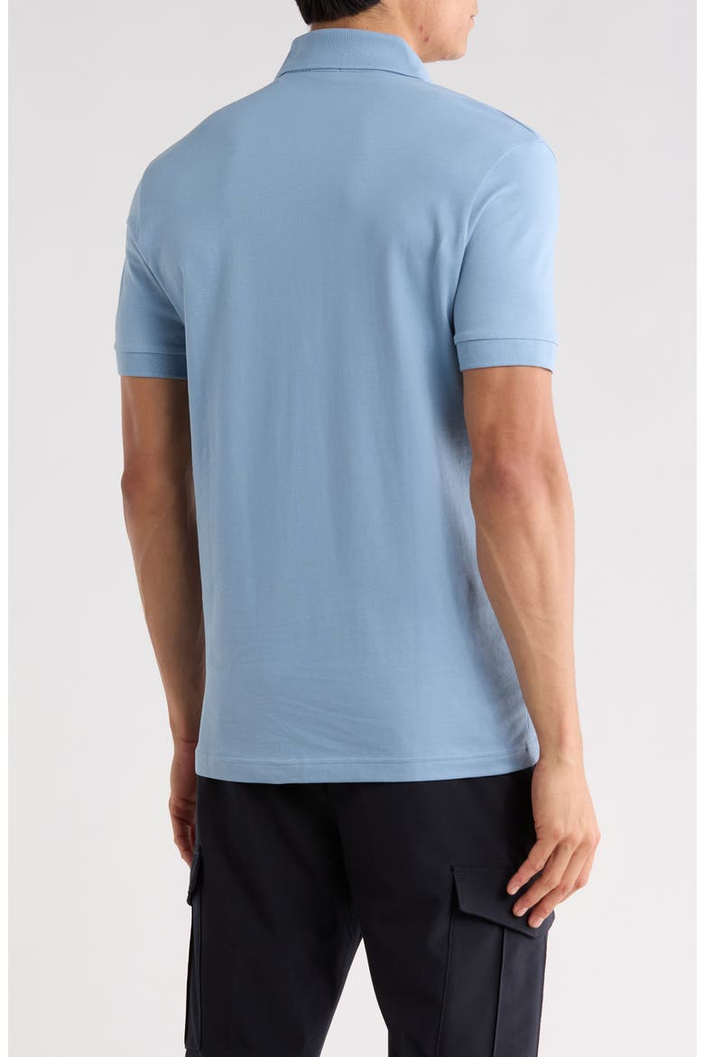 Passenger Stretch Cotton Polo, Alternate, color, LIGHT/ PASTEL BLUE