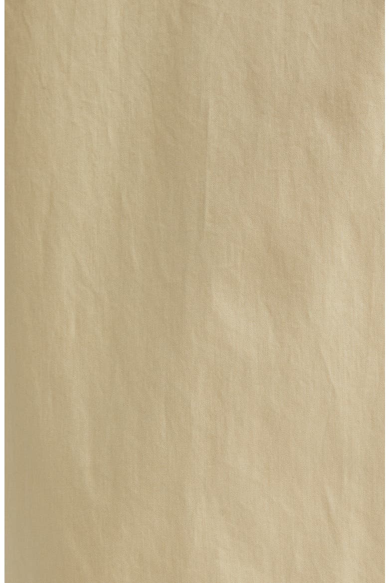 Oversize Organic Cotton Trench Coat, Alternate, color, BEIGE