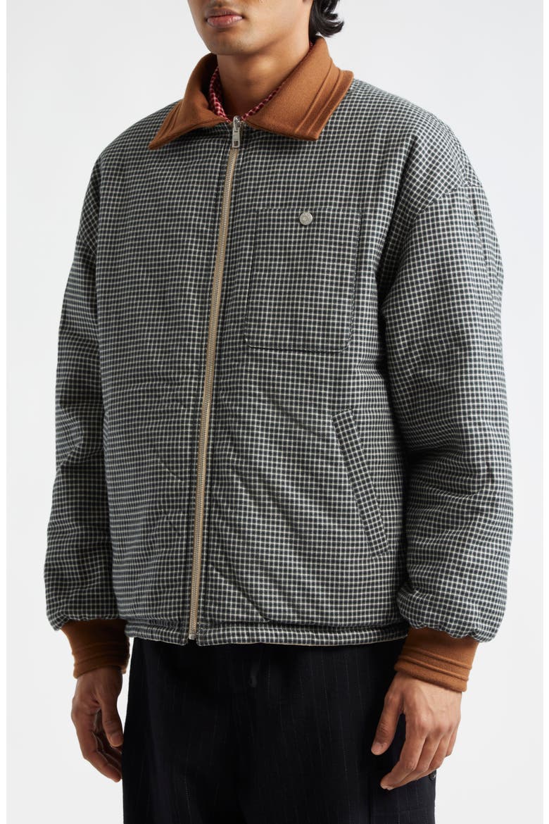 Elevated Reversible Coach's Jacket, Alternate, color, BEIGE