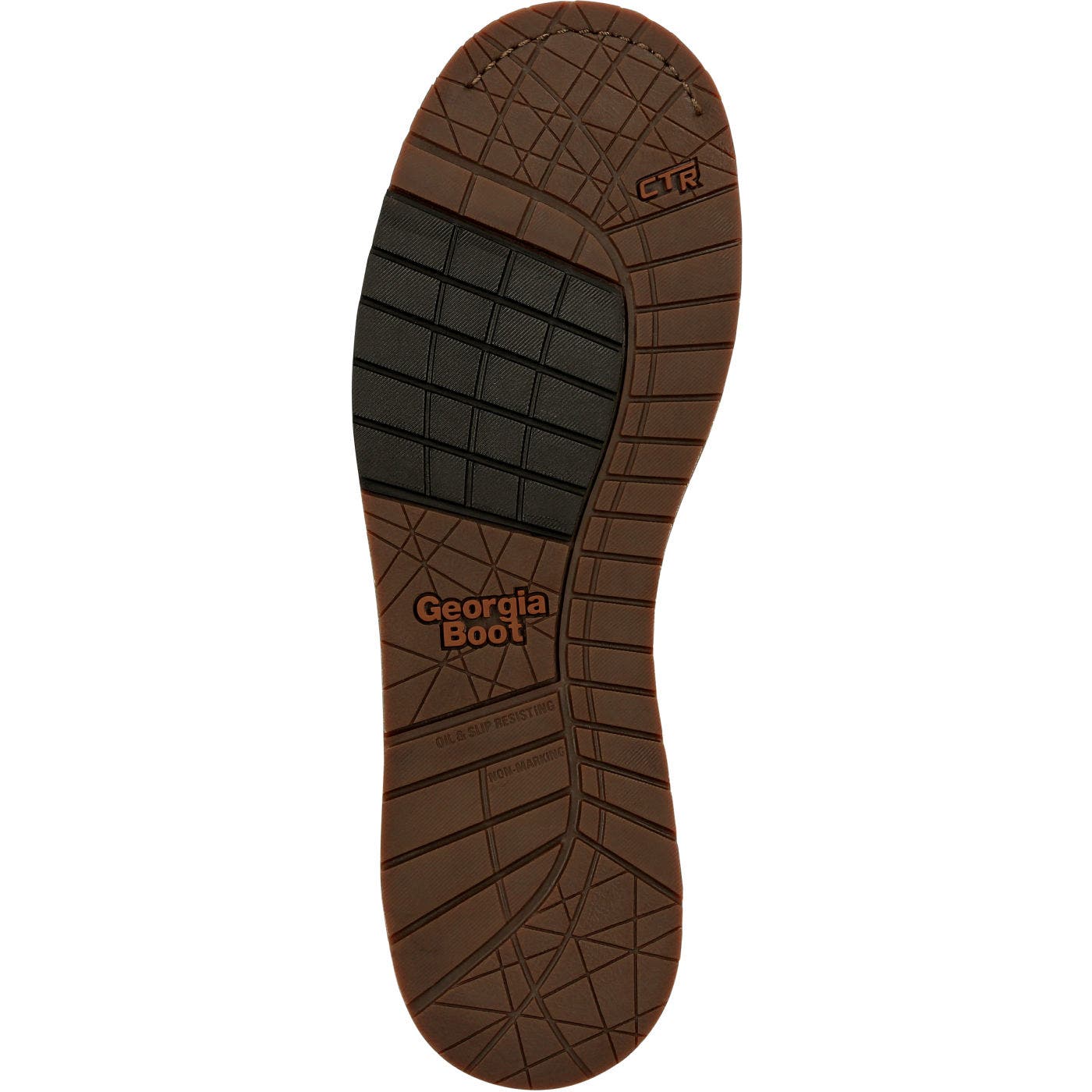 Georgia Boot Waterproof AMP LT Wedge Waterproof MocToe Work Boot, Alternate, color, Brown