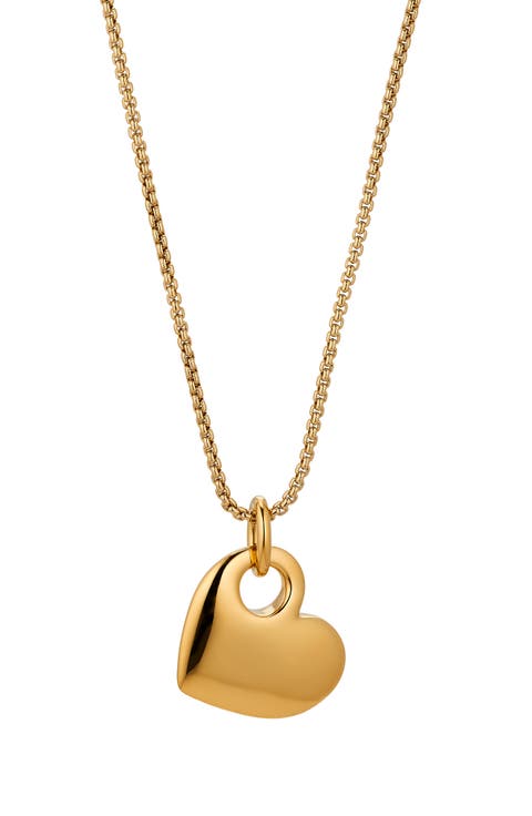 Sunlight Heart Pendant Necklace