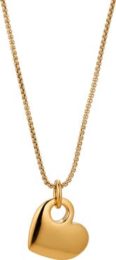 Nadri Sunlight Heart Pendant Necklace
