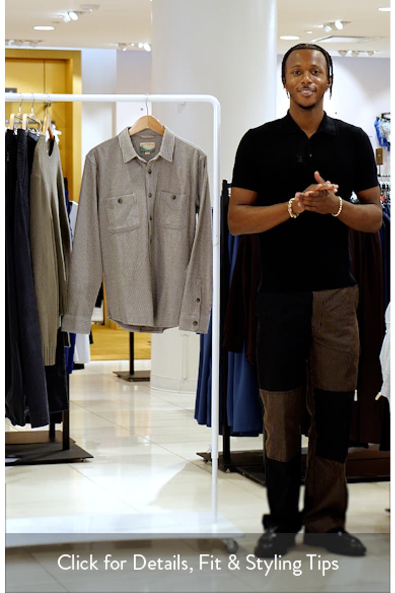 Pacifica Stripe Stretch Overshirt video