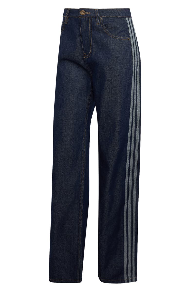 adidas Originals Straight Leg Jeans, Alternate, color, Indigo Denim