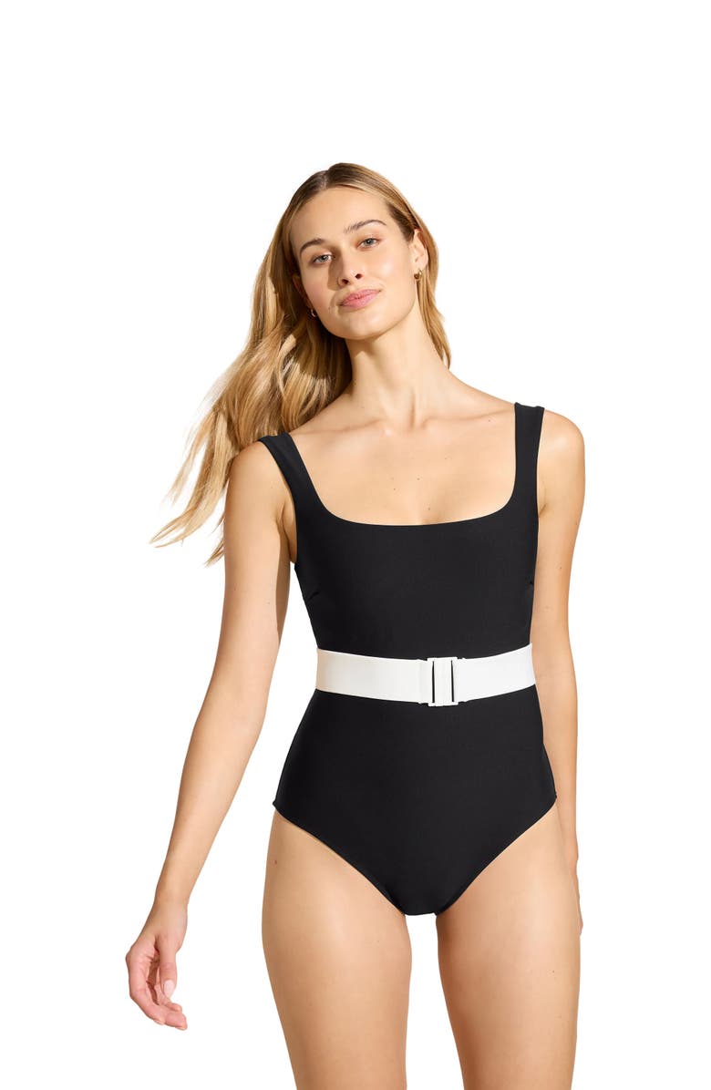 STYLEST DreamSculpt Square Neck Tank, Alternate, color, Caviar